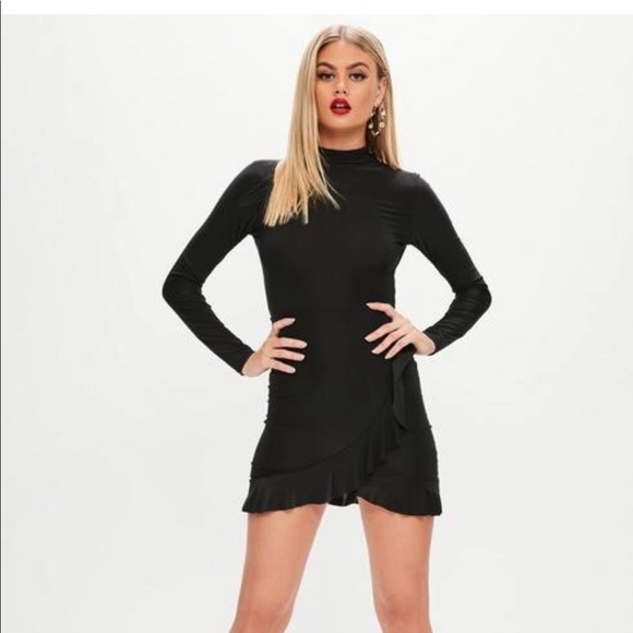 Slinky Backless Tea Dress - Picture 1 of 8